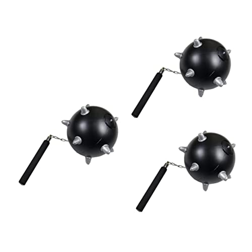 UPKOCH 9 Stk Aufblasbarer Meteorhammer Aufblasbares Spielzeug Für Kinder Partyspielspielzeug Aufblasbares Partyspielzeug Aufblasbare Spielzeugfledermaus Spielzeughämmer Black Pvc von UPKOCH