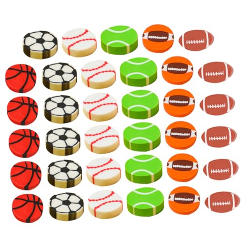 UPKOCH 90Stücke Multifunktions Radiergummis Sportballform Kompakte Radiergummis für Schule Sicheres Material für Verschiedene Ballformen für Kreativen UPKOCH 90Stücke Multifunktions Radiergummis Sportballform Kompakte Radiergummis für Schule Sicheres Material für Verschiedene Ballformen für Kreativen von UPKOCH