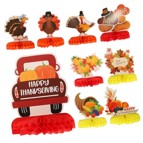 UPKOCH Honeycomb Home Decor Thanksgiving Tischdekoration Desktop Thanksgiving Honeycomb Set UPKOCH Honeycomb Home Decor Thanksgiving Tischdekoration Desktop Thanksgiving Honeycomb Set von UPKOCH