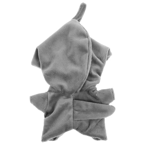 UPKOCH Dinosaurier-Strampler Puppen kinderpuppe Puppen Accessoires Kleidung für Costume puppenaugen hosenbügel Puppenkostüm Puppenkleidung kurzer Plüsch Grey von UPKOCH