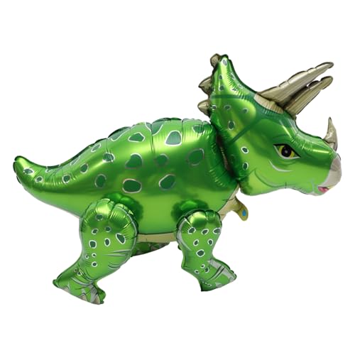 UPKOCH Dinosaurier-ballon Aufblasbare Ballons 4 Ballon Party-dekorationsballons Aufblasbarer Dinosaurier Tierische Folienballons Ballons Dekorationen Ballon-requisite Aluminiumfolie Green von UPKOCH