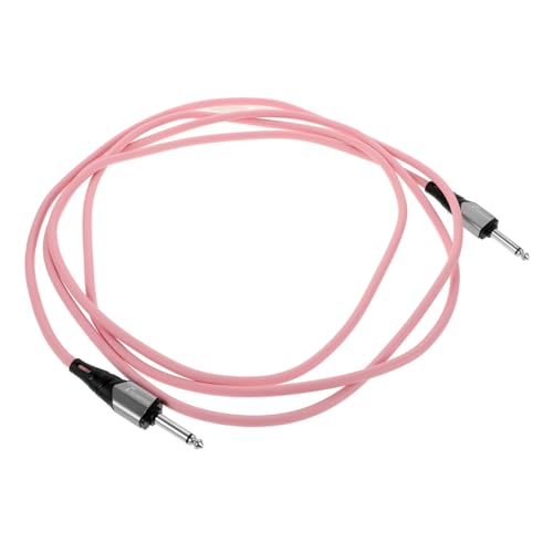 UPKOCH Gitarren-Audiokabel E-Gitarren-Verstärkerkabel Lautsprecherkabel gitarre Musikkabel Gitarrenpedalkabel Gitarrenkabel Verstärkerkabel für E-Gitarre PVC plus Metall Rosa von UPKOCH