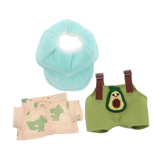 UPKOCH Plüschpuppen-Set Puppen Accessoires Festliche Puppenaccessoires Festliches Puppenoutfit Puppenmode süße Puppenkleidung Kleidung für wiedergeborene Babypuppen Stoff von UPKOCH