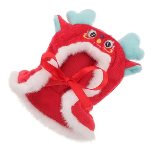 UPKOCH Puppenmantelkleidung Mädchen Plüsch Monster für kindergeschenke Puppen Kleidung Drachenjahr doll Clothes Babypuppenmantel Umhang für Puppe Stoff von UPKOCH