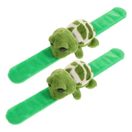 UPKOCH üsch Tier Slap Armband üße Schildkröte Tragbares üsch Handgelenkband Perfekt Als Mitgebsel Für Kinderpartys Kuscheltiere Für Jungen Und ädchen von UPKOCH