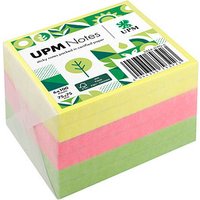 UPM Notes Brilliantmix Haftnotizen doppelte Haftung farbsortiert, 6 Blöcke von UPM Notes