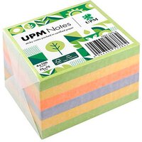 UPM Notes Springmix Haftnotizen doppelte Haftung farbsortiert, 6 Blöcke von UPM Notes