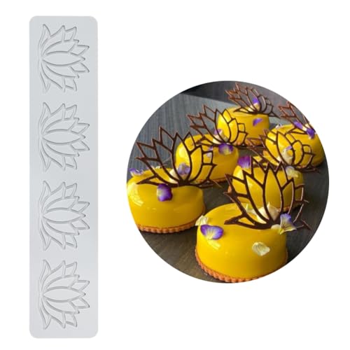 3D Blumen Silikonform Silikonform für Kuchendekoration DIY Fondant Kuchenform antihaftbeschichtete Kuchendekoration Silikon Schokoladen Fondant Formen von URFEDA