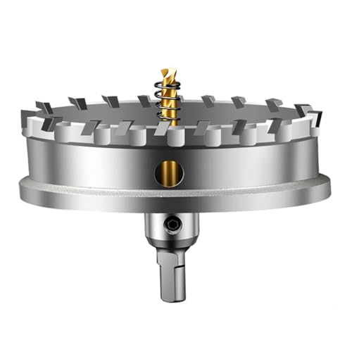 1 Stück TCT Hartmetall-Lochsägenbohrer, Lochsägenschneider zum Bohren von Edelstahl-Metalllegierungen, 100 mm von URTYP