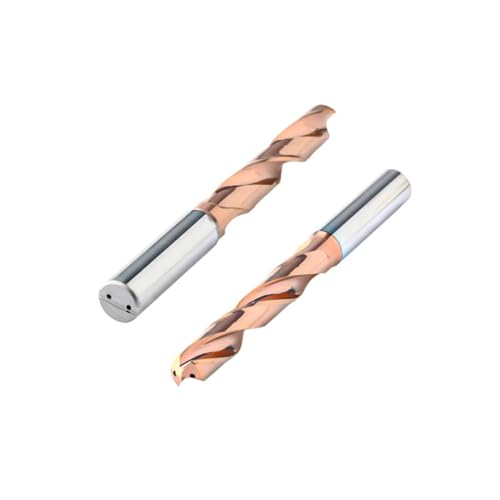 Hartmetallbohrer 3–14 mm mit innerer Kühlmittelbohrung für Stahl. Effizientes CNC-Werkzeug. Bohrer mit innerer Kühlmittelbohrung aus Wolframstahl (FSC-SG/9,1 mm). von URTYP