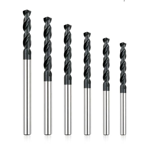 Kobaltbohrer, hohe Leistung, für Kohlenstoffstahl, Kupfer, Edelstahl, Lochwerkzeug 1 mm – 13 mm (4 mm (5 Stück)) von URTYP