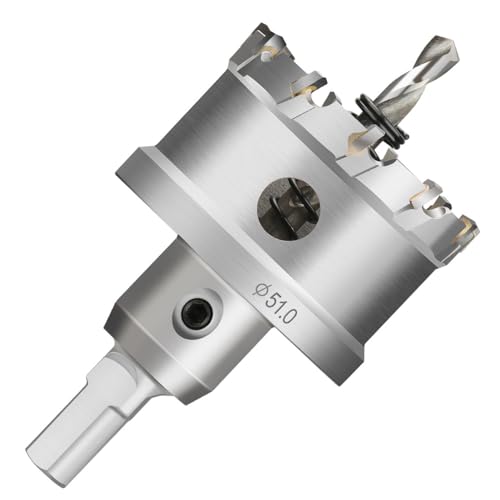 Stück TCT-Lochsäge, Wolframkarbidspitze, Kernbohrer, Schneidwerkzeug, Bohrkrone für Metall, Edelstahllegierung, 200 mm von URTYP