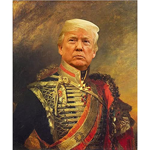 USCMN Voller Quadratbohrer Trump 5D Diamond Painting American President Stickerei Mosaik Kreuzstich Kit-35x45cm von USCMN