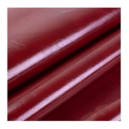 Kunstleder Polsterstoff Meterware FüR Möbel Sofa Stuhl Autos Polsterarbeiten Autos Dekorationen DIY Basteln Nähen 160 cm Breit Meterware Verkauft 1.6x1m(Wine red,1.6X10m) von USRUTIUD