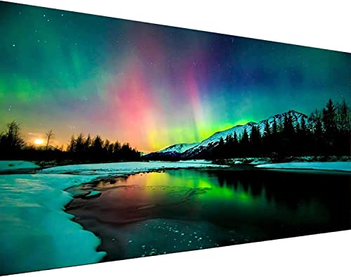 UTELKA Diamond Painting Groß Aurora(40x70cm)-5D Diamond Painting Erwachsene ,DIY Aurora Diamant Painting Bilder für Geschenk Zuhause Wanddekoration von UTELKA