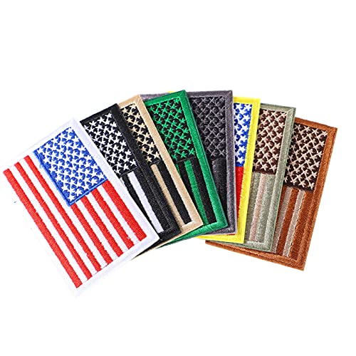 1 Satz Aufnäher Mit Amerikanischer Flagge Amerikanische Flagge Patch Kleidung Reparatur Patch Frischer Fleck Insignien Uns Aufkleber Amerikanische Flaggenpatches Kleidungsdekor 8st UTHCLO von UTHCLO