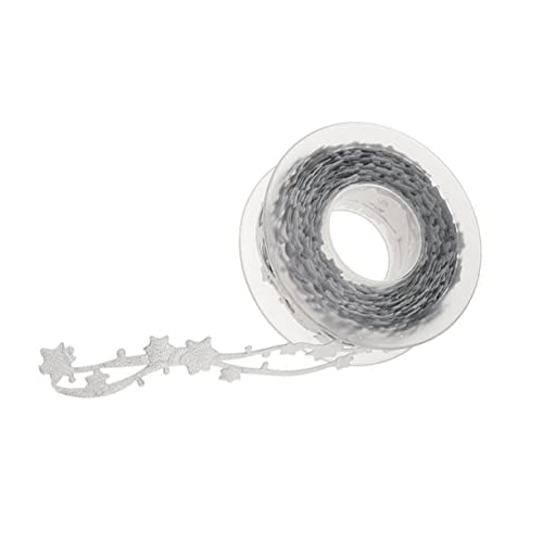 UTHCLO 1 Rolle Banddekor Schleife für Seide Bänder zum Verpacken Metallisch Rosa hochzeitsdeko wedding decoration verpackung Zuhause Satinband Geschenkzubehör Polyester Silver UTHCLO 1 Rolle Banddekor Schleife für Seide Bänder zum Verpacken Metallisch Rosa hochzeitsdeko wedding decoration verpackung Zuhause Satinband Geschenkzubehör Polyester Silver von UTHCLO