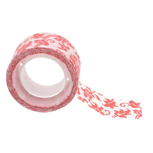 UTHCLO 1 Rolle Dekoratives Klebeband Washi-tape Rot Matte Folie von UTHCLO