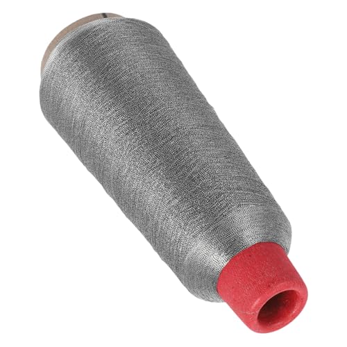 UTHCLO 1 Rolle Stickgarn Nähgarn Silberfaden Grey Polyester von UTHCLO