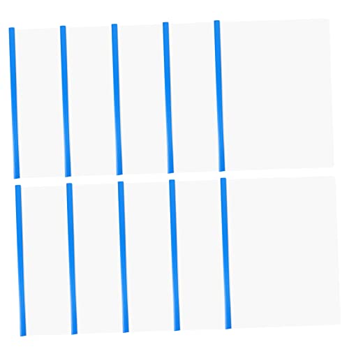 UTHCLO 10pcs Kunststoff-datei-zugstab-ordner Nützliches Dokument A4 Rod-klemmen Dateiorganisator von UTHCLO