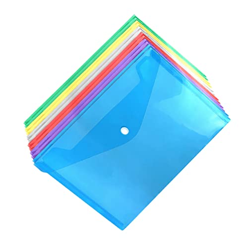 UTHCLO 12Stücke Dokumentenaufbewahrungstaschen Teiliges Transparente Reißfeste und Wasserdichte Dokumentenmappe für Effiziente Organisation von Unterlagen und Rechnungen UTHCLO 12Stücke Dokumentenaufbewahrungstaschen Teiliges Transparente Reißfeste und Wasserdichte Dokumentenmappe für Effiziente Organisation von Unterlagen und Rechnungen von UTHCLO