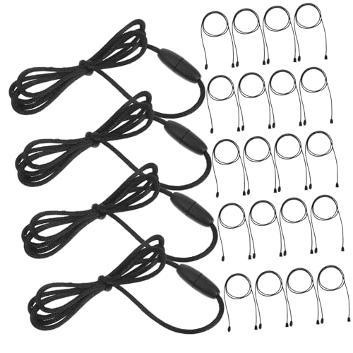 UTHCLO 30 Sets Ersatz-halskettenschnüre Mit Abreißverschlüssen, Halskettenschnur, Diy-nylon-lanyard-kordel Und Kunststoffverschluss, Abreißbare Sicherheitsschließe Für Anhänger von UTHCLO