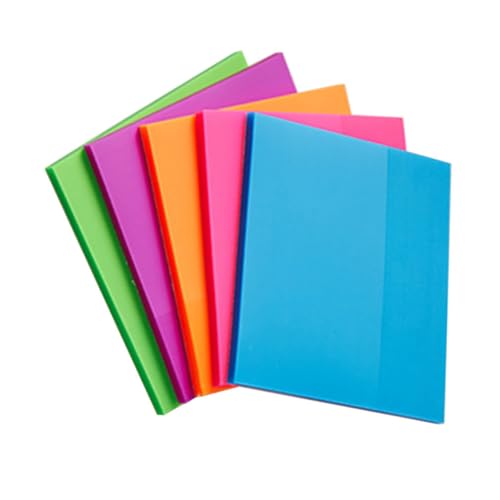UTHCLO 5 Stück Teiliges Bunte Haftnotizen Farbige Transparente Pet Klebezettel Bürobedarf Schreibwaren Praktische Memo sticker Vielseitig für Notizen und Beschriftungen UTHCLO 5 Stück Teiliges Bunte Haftnotizen Farbige Transparente Pet Klebezettel Bürobedarf Schreibwaren Praktische Memo sticker Vielseitig für Notizen und Beschriftungen von UTHCLO