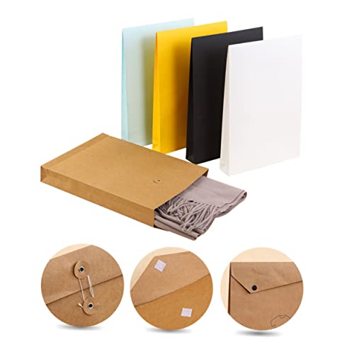 UTHCLO 6 Stück A4 Schwarze Leere Aktentaschen Dokumententräger Und Papier Organizer Für Büromaterial Geschenkhalter Und Verpackungstaschen Für Kleidung Und Mehr von UTHCLO