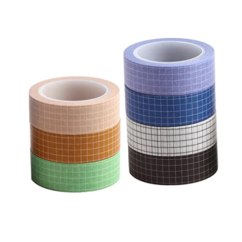 UTHCLO 7 Stück Washi-Tape büroartikel büromaterial verpackung Dekorative Bänder bürozubehör gruselig Junk-Journal-Aufkleber Vinyl aufkleber Washi-Klebeband DIY Washi Tape von UTHCLO