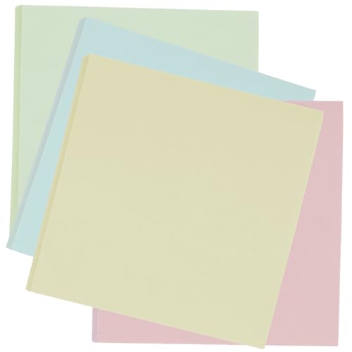 UTHCLO Bunte Haftnotizen Selbstklebende Memo Pads Für Büro Schule Und Scrapbooking Praktische Und Portable Notizzettel Verschiedenen Farben von UTHCLO