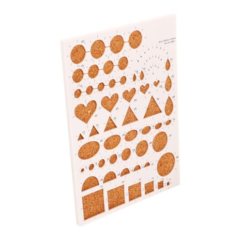 UTHCLO Papier Quilling Schablone aus Kork Präzises DIY Bastel Board Wiederverwendbar Vielseitig Einsetzbar für Scrapbooking und Kreative Papiergestaltung UTHCLO Papier Quilling Schablone aus Kork Präzises DIY Bastel Board Wiederverwendbar Vielseitig Einsetzbar für Scrapbooking und Kreative Papiergestaltung von UTHCLO