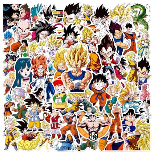 Anime Sticker, Cartoon Aufkleber, 50 Pcs Wasserdicht Sticker Ubephant Anime Style Decals Computer Skateboard Gepäck Aufkleber Anime Geschenke für Fans von Ubephant