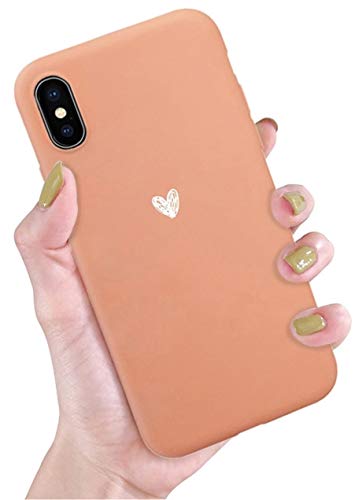 Ubeshine Hülle für iPhone XS MAX, Hülle Case für iPhone XS MAX Kreatives 3D Muster Schutzhülle Ultra dünn TPU Silikon Handyhülle Bumper Mode Chic Bling Herz Kratzfest Schutzhülle für iPhone XS MAX von Ubeshine