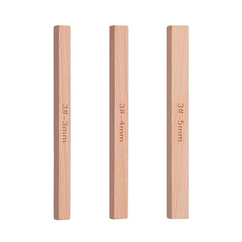 Ubxvamm Holz-Reißverschlüsse, Klebewerkzeug, Führungswerkzeug für handgefertigte Taschen, Kleidung, 11 m, 13 mm, 15 mm, 17 mm, 18 mm, 21 mm von Ubxvamm