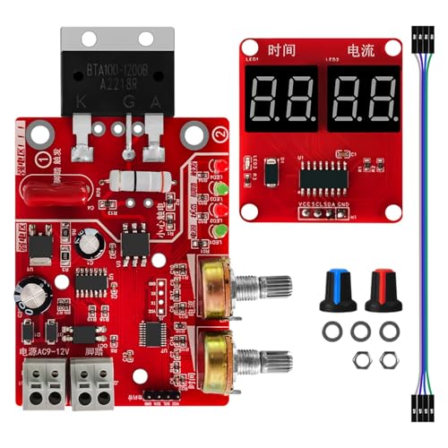 Ubxvamm Spots Welder Control Board 40A/100A Punkte Schweißgerät Steuerplatine Spots Schweißer Einstellbare Zeitstromregler von Ubxvamm