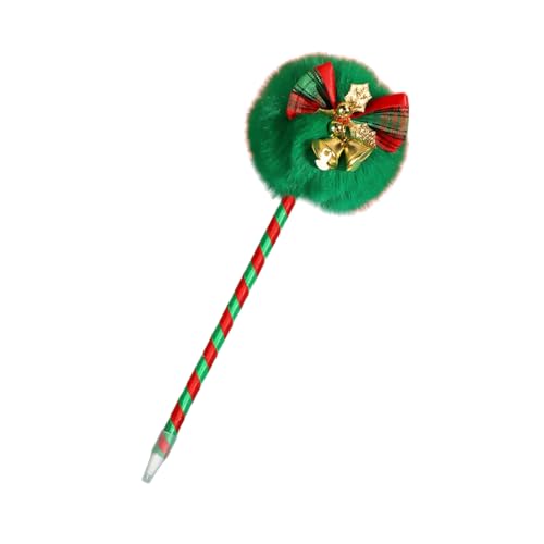 Ubxvamm Weihnachts-Kugelschreiber für Kinder, Jungen, Mädchen, Studenten, Spielbelohnung, Weihnachtsstrumpffüller, 0,7 mm, glatt zu schreiben, 4 Stück von Ubxvamm