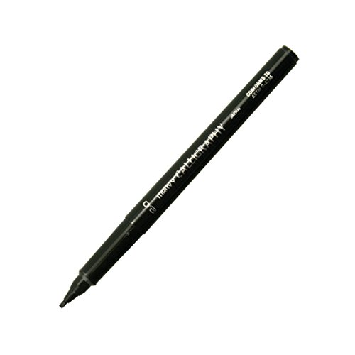 Bulk Buy: Uchida Calligraphy Marker 2.0mm Black 6000-FC1 by Marvy Uchida von Uchida of America Corporation