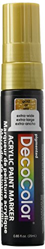 Uchida Of America DecoColor Jumbo Acrylic Paint Marker-Gold von Uchida