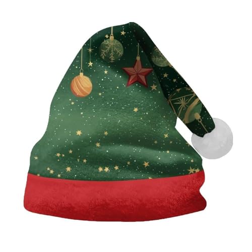 Udbeksid Christmas Hats Weihnachten Mütze – Mini Weihnachtsmützen Deko für Party, Beanie Weihnachtsmannmütze, Lange Weihnachtsmütze, Festliche Weihnachtsdeko Hut für Erwachsene & Kinder(A23,M) von Udbeksid