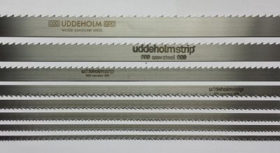 Bandsägeblatt Uddeholm Schwedenstahl 1070mm-2500mm x 12mm x 0,4mm 5ZpZ (1505mm x 0,4mm 5ZpZ) von Uddeholm Schwdenstahl