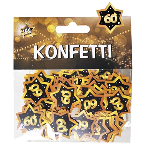 Udo Schmidt 13015 - Konfetti - 14g - Zahl: 60 von Schmidt