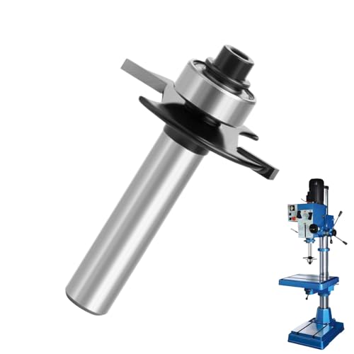 Uhngw Seitenschneidender Bohrer, Schlagschneider für Fräsmaschine, Bohrmaschinenbits, R8-Schaft-Schnittdurchmesser, Wendeschneidplatten-Fräsmaschinen aus Hartmetall für Holzarbeiter von Uhngw