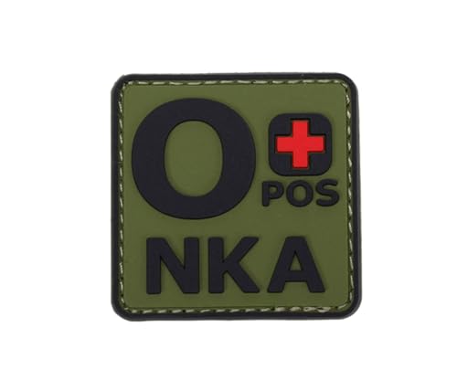 Uijokdef Uijokdef Medizinischer PVC-Patch, 3D-Gummi, nachtleuchtend, 1 Stück von Uijokdef