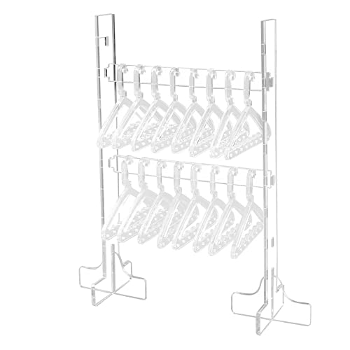 Uinfhyknd Ohrring-Ständer aus Acryl, für Damen, Zähler, Anhänger, Vitrine, Halterung aus Kunststoff, Ohrring von Uinfhyknd