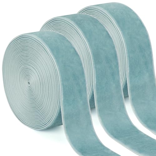 Uiopa 3 Rollen Samtband Seegrün Geschenkband Breit 25mm x 4,5m Schleifenband Samt Dekoband Ribbon Stoffbänder für Geschenkverpackungen, Kränze, Blumensträuße, DIY-Projekte Uiopa 3 Rollen Samtband Seegrün Geschenkband Breit 25mm x 4,5m Schleifenband Samt Dekoband Ribbon Stoffbänder für Geschenkverpackungen, Kränze, Blumensträuße, DIY-Projekte von Uiopa