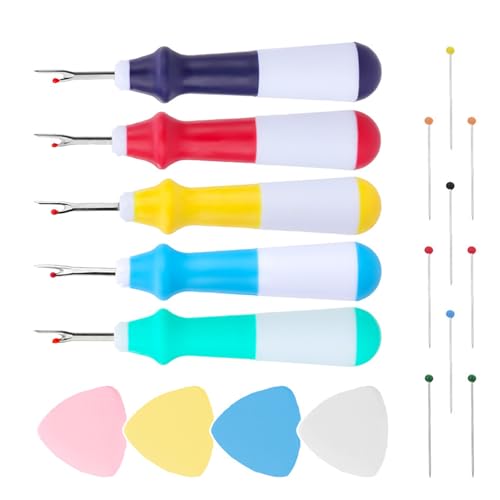 5 Set Sewing Seam Rippers Sewing Pins Stitching Remover Tool Stitching Thread Unpicker Tailors Chalk von Uitndvyte