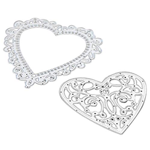 Metall-Stanzformen in Herzform, Prägepapier, Karte, Etikett, Design, Scrapbooking, Basteln, Stanzformen für Karten, Ostern Metall-Stanzformen in Herzform, Prägepapier, Karte, Etikett, Design, Scrapbooking, Basteln, Stanzformen für Karten, Ostern von Uitndvyte