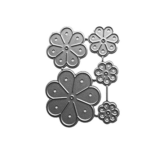 Metall-Stanzschablone mit Blütenblättern, Schablone, Scrapbooking, Album, Stempel, Papier, Karten, Prägung, Dekoration, Stanzformen für Kartenherstellung für Männer Metall-Stanzschablone mit Blütenblättern, Schablone, Scrapbooking, Album, Stempel, Papier, Karten, Prägung, Dekoration, Stanzformen für Kartenherstellung für Männer von Uitndvyte