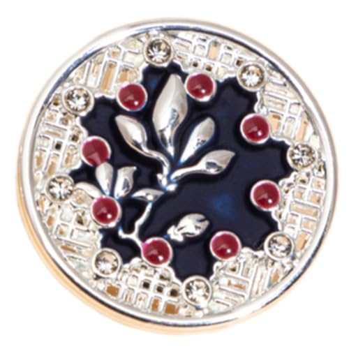 Metallknopf mit hohler Blume, Antik-Nähknopf, für Cheongsan, Kleid, Hemd, Mantel, Pullover, Kleidung, 17 mm Metallknopf mit hohler Blume, Antik-Nähknopf, für Cheongsan, Kleid, Hemd, Mantel, Pullover, Kleidung, 17 mm von Uitndvyte