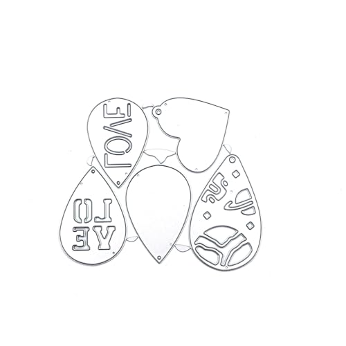 Uitndvyte Metall-Stanzformen in Herzform, für Hochzeit, Fotoalben, Karten, Alben, Dekorationen von Uitndvyte